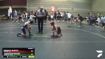 92 lbs Round 3 (6 Team) - Sherwood Frazer, Metro All Stars vs Bradley Burtch, Belding