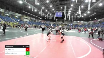 109 lbs Semifinal - Winter West, Mat Demon vs Amina Herrera, Pomona Elite