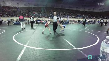 61 lbs Round Of 32 - Colton Causey, Division Bell Wrestling vs Ryan Wellman, Perry Wrestling Academy