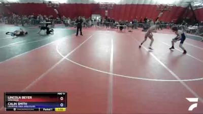 113 lbs Cons. Round 1 - Lincoln Beyer, Wisconsin vs Calin Smith, LaCrosse Area Wrestlers
