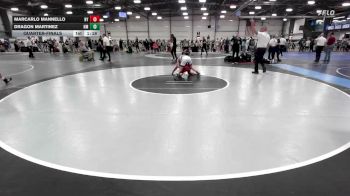 105 lbs Quarterfinal - Marcarlo Mannello, NY vs Dragon Martinez, NM