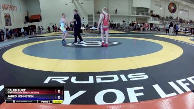 144 lbs Cons. Round 3 - Caleb Burt, Green Machine Wrestling Club vs Jared Johnston, Ohio