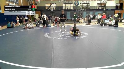 56-60 lbs Round 1 - Ryatt Marquardt, Empire vs Easton Hill, RWC - Roy Wrestling Club