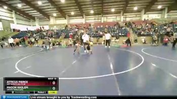 46 lbs Cons. Round 2 - Atticus Pierce, Roy Wrestling Club vs Mason Haslem, Uintah Wrestling