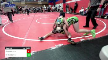 64 lbs Round Of 16 - Austin Bruce, Keystone Wrestling Club vs Kael Camper, Caney Valley Wrestling