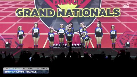 Spirit Athletics - Sparkle [2026 L1 Youth - D2 - Small - B Day 2] 2026 Spirit Sports Grand Nationals
