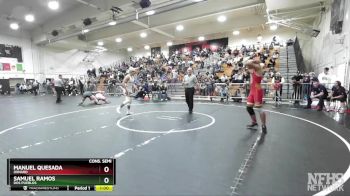 165 lbs Cons. Semi - Manuel Quesada, Oxnard vs Samuel Ramos, Dos Pueblos