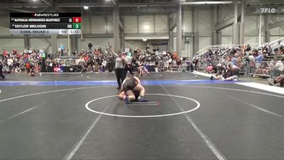 190 lbs Cons. Round 2 - Nathalia Hernandez-Martinez, Iron Grapplers vs Taylor Melugin, Independence