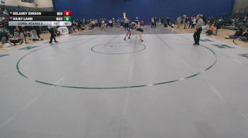 107 lbs Cons. Round 2 - Juliet Lamb, Madison County vs Delaney Emison, Mountain View