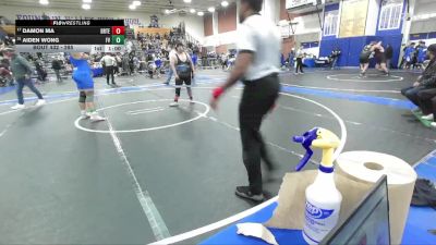 285 lbs Cons. Round 2 - Aiden Wong, Fountain Valley vs Damon Ma, Duarte