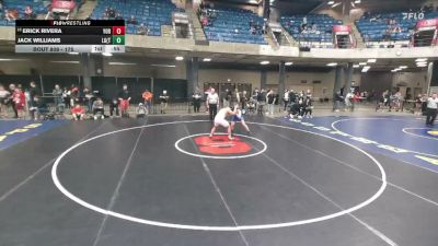 175 lbs Cons. Round 3 - Erick Rivera, Yorkville vs Jack Williams, La Grange (Lyons Township)