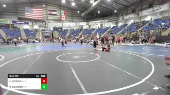 116 lbs Semifinal - Sophia Rimbert, Nm Beast vs Mya Gonzales, Kingdom WC