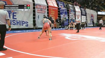 155 Class 2 lbs Champ. Round 1 - Molly Marischen, Troy Buchanan vs Natalie Edmisson, Nixa