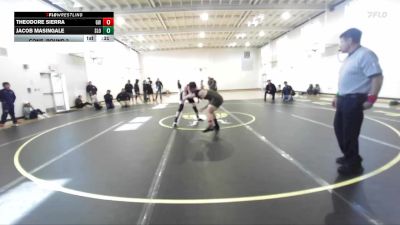 165 lbs Cons. Round 2 - Theodore Sierra, Golden West vs Jacob Masingale, San Luis Obispo