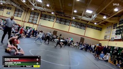 88 lbs Round 4 (10 Team) - Evan Mcmann, MQ Elite vs Maverik Wilson, The Compound