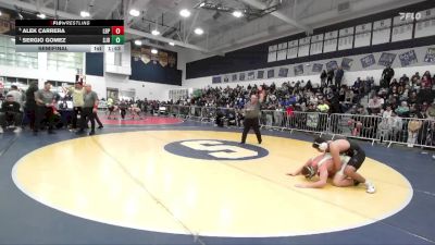 157 lbs Semifinal - Sergio Gomez, St. John Bosco vs Alek Carrera, Poly/Long Beach