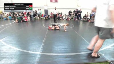 50 lbs Final - Owen Buckley, Ares Black-Yth vs Judah Kash, Brawler Elite-Yth