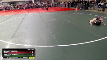 55 lbs Quarterfinal - Elliott Nelson, Waseca vs Lincoln Bartelt, Westfield