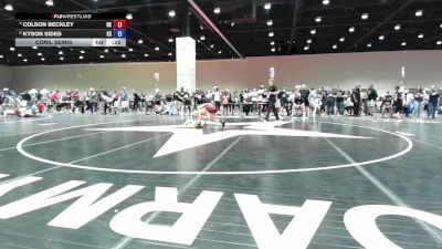 74 lbs Cons. Semis - Khylen Sanderson, KS vs Ryker Langley, IA