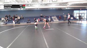 115 lbs Placement Matches - Gala White, Colby HS vs Natalie Cruz, Columbus