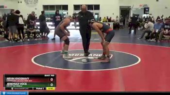 152 lbs Cons. Round 5 - Arvin Khosravy, Chaminade College Prep Sch vs Jeremiah Voce, Rim Of The World