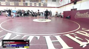 138 lbs Champ. Round 2 - Jaylene Martinez, Cerritos College vs Jocelyn Shelly, Delta College