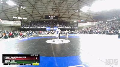 Girls 3A/4A 140 Champ. Round 2 - Bobbi Jack, Glacier Peak (Girls) vs Carly Rangel-Tucker, Hermiston (Girls)