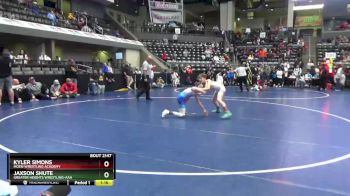 95 lbs 3rd Place Match - Kyler Simons, Moen Wrestling Academy vs Jaxson Shute, Greater Heights Wrestling-AAA