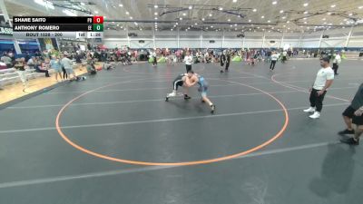 200 lbs Quarterfinal - Anthony Romero, Eagle Empire vs Shane Saito, Perrysburg