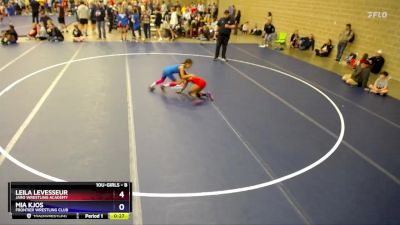 Round 3 - Leila LeVesseur, JARO Wrestling Academy vs Mia Kjos, Frontier Wrestling Club