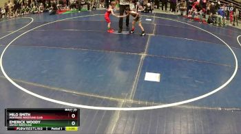 39 lbs Champ. Round 2 - Milo Smith, Montrose Wrestling Club vs Emerick Woody, Uintah Wrestling