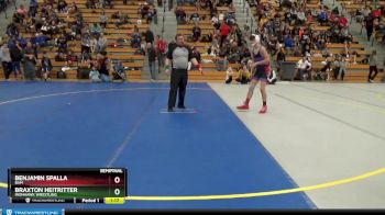 115 lbs Semifinal - Benjamin Spalla, BAM vs Braxton Heitritter, Ironhawk Wrestling