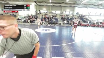 285 lbs Semifinal - Evan Day, Castleton vs Benjamin Katz, Springfield