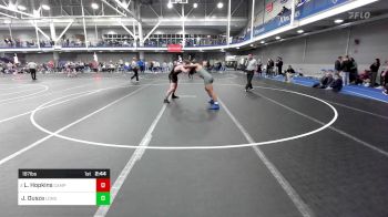 197 lbs Quarterfinal - Levi Hopkins, Campbell University vs John Dusza, Long Island U