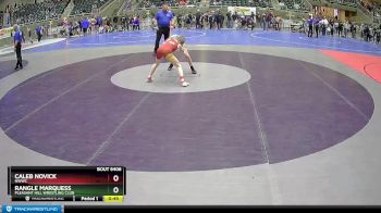 87 lbs 5th Place Match - Rangle Marquess, Pleasant Hill Wrestling Club vs Caleb Novick, NWWC