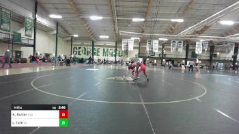 141 lbs Round Of 32 - Kyren Butler, Virginia - UNATT vs Carter Tate, Spartan Combat RTC