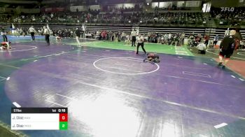 57 lbs Consolation - Joshua Diaz, Mahwah vs Josiah Diaz, Predators