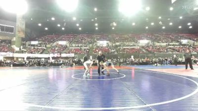 74 lbs 3rd Place Match - Roslyn Wiechmann, Worland Wrestling Club vs Isabella Brown, Team Real Life
