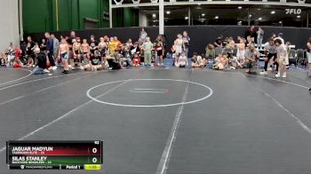 92 lbs Semis (4 Team) - Jaguar Madyun, Takedown Elite vs Silas Stanley, Backyard Brawlers