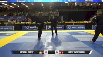 Robert Vincent Barcos vs Justin Dale Kennedy 2026 Pan Jiu Jitsu IBJJF Championship