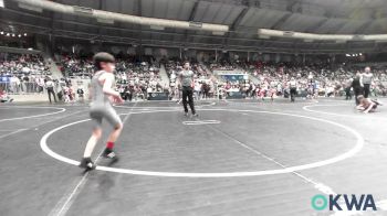 46 lbs Consi Of 32 #2 - Kyren Hiracheta, Carl Albert vs Harlow Bevins, Rough Riders