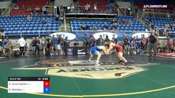 120 lbs Rnd Of 128 - Canyon Cunningham, Missouri vs Garrett Steidley, Oklahoma