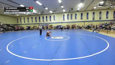 133 lbs Quarterfinal - Kie Anderson, Concordia-Moorhead vs Wyatt Magolski, Wisconsin-La Crosse