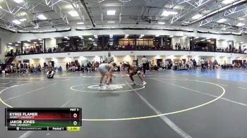 125 Freshman/Soph Semifinal - Kyree Flamer, Averett University vs Jakob Jones, Trine University