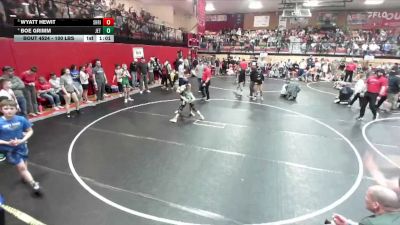 100 lbs Quarters - Wyatt Hewit, Shootbox Rigby vs Boe Grimm, J.E.T.