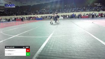 140 lbs Consi Of 8 #2 - Addison DiNapoli, Sand Springs HS vs Ayla Asher, Sand Springs HS