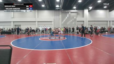 150 lbs Cons. Rd Of 16 - Nikolas Gray, Wellington vs William Hamilton, Grindhouse