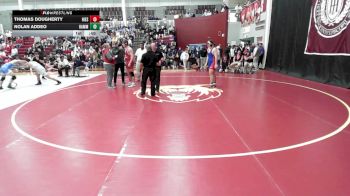 215 lbs 5th Place - Thomas Dougherty, Holy Innocents' Episcopal vs Nolan Addeo, Hammond