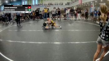 56 lbs Round 1 (10 Team) - Logan Robinson, Florida Avengers vs Kolton Smith, Florida Scorpions
