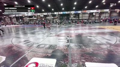 55 lbs Champ. Round 2 - Jory Heinrich, American Outlaws Wrestling vs Cooper Patch, Heights Wrestling Club